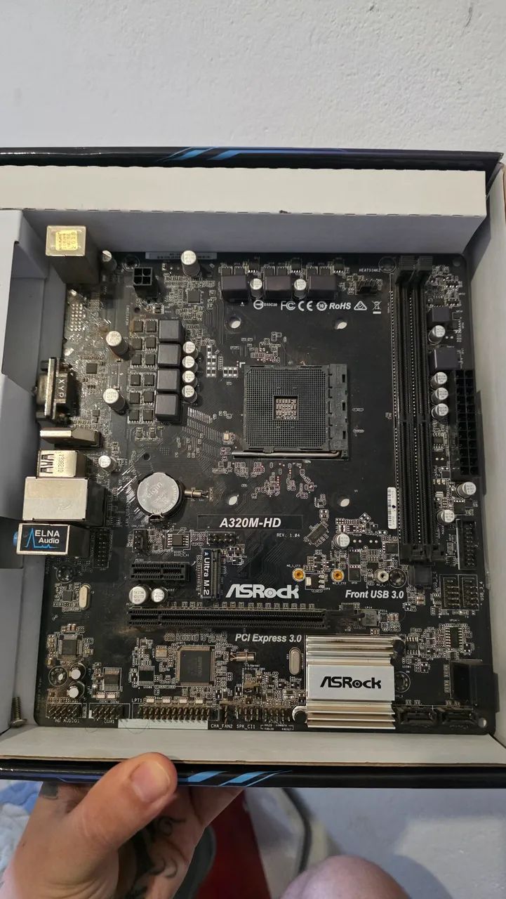 Placa Mãe A320M-HD - Foto 2