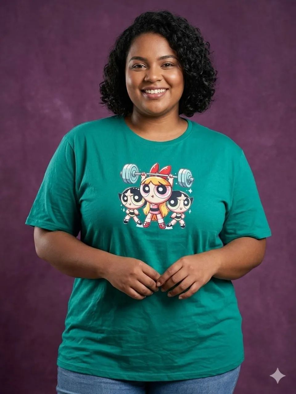 Camiseta estampada plus size G1/G4 - Foto 5