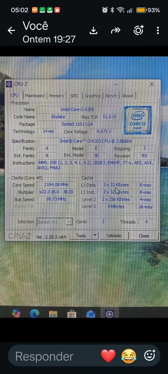 COMPUTADOR i3 6300 - Foto 5