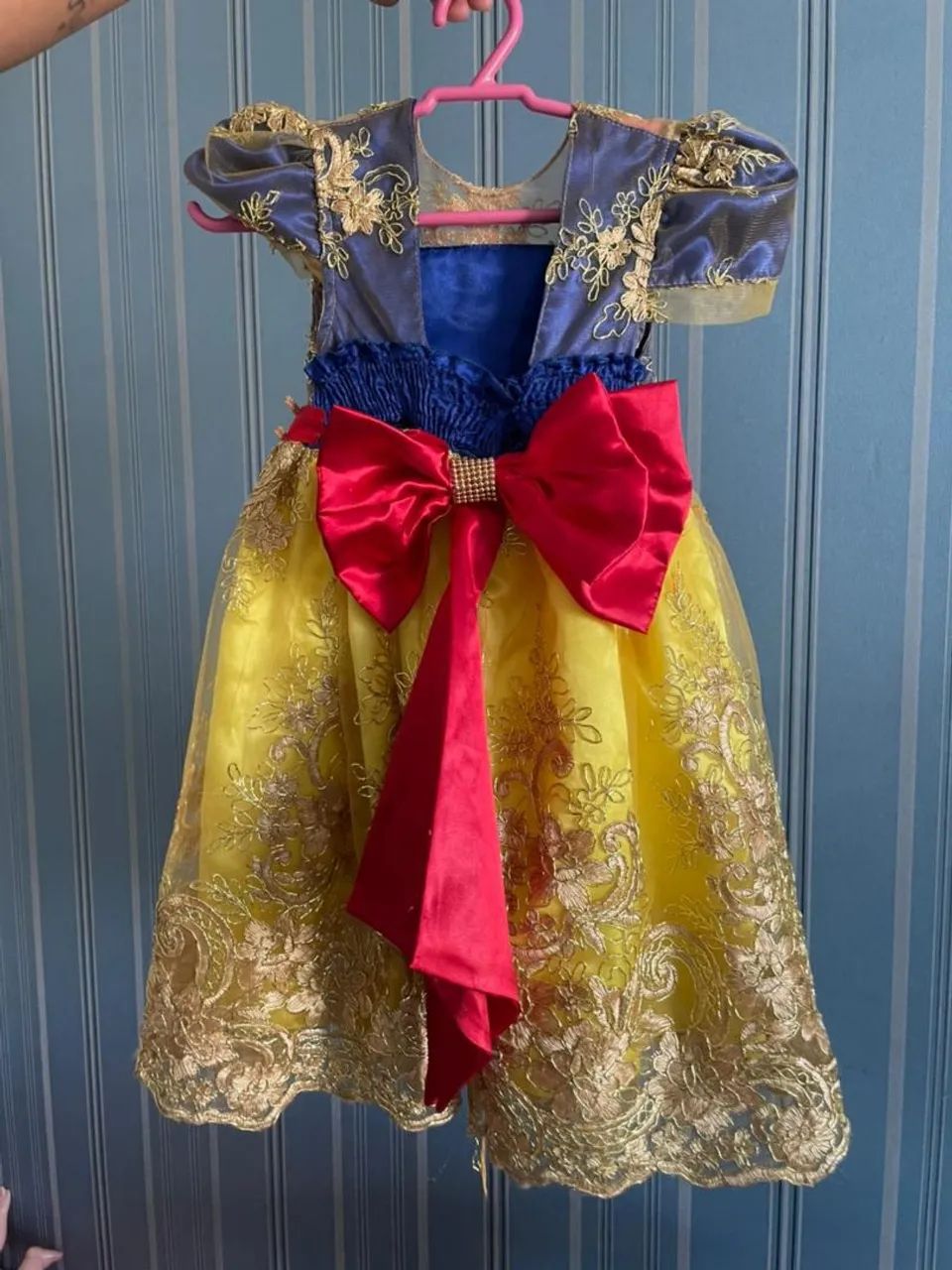 VESTIDO BRANCA DE NEVE - Foto 4