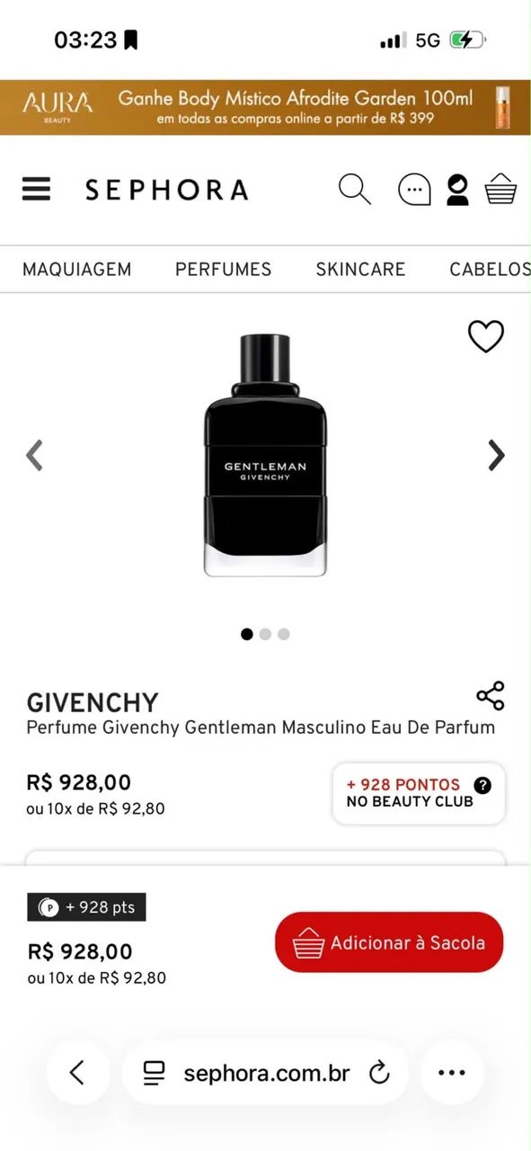 Perfume lacrado givenchy - 100mL - Foto 5