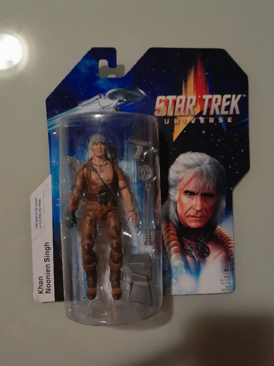 Lote bonecos star trek classico - spock kirk e khan - Foto 4