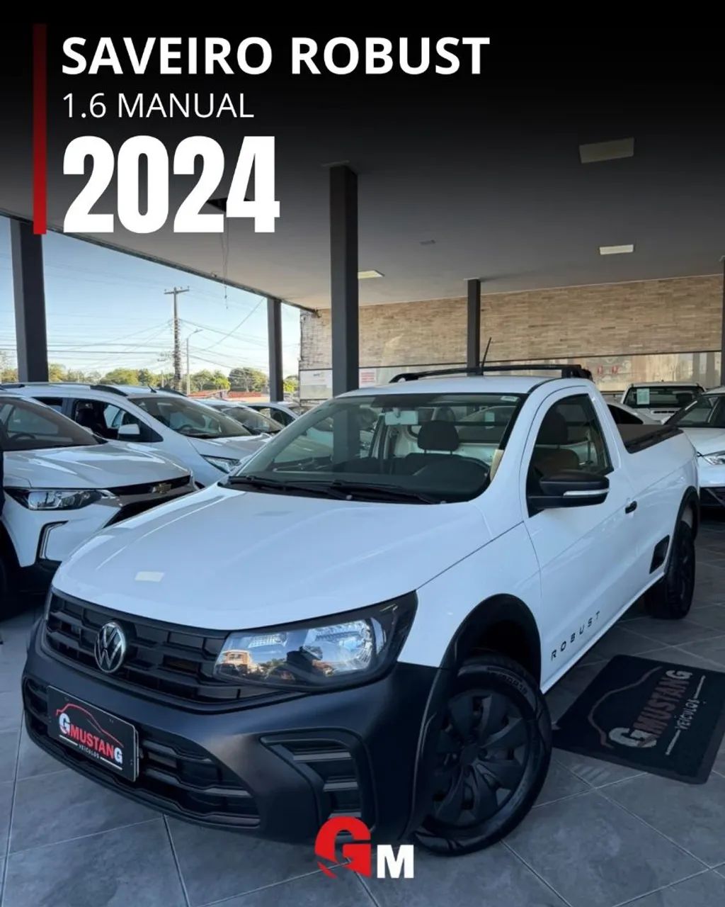 Volkswagen Saveiro Saveiro Robust 1.6 Total Flex 16V 2024