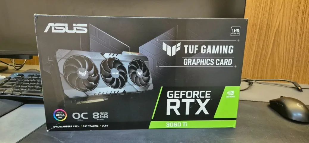 Placa de Vídeo RTX 3060TI ASUS TUF GAMING - Foto 2