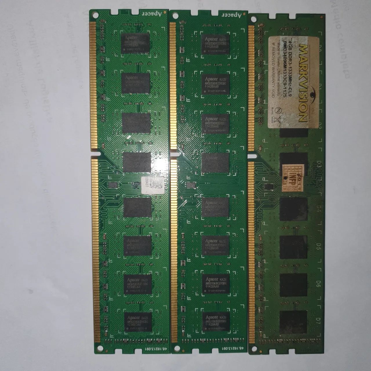 3 memórias rams ddr3 4Gb cada. - Foto 2
