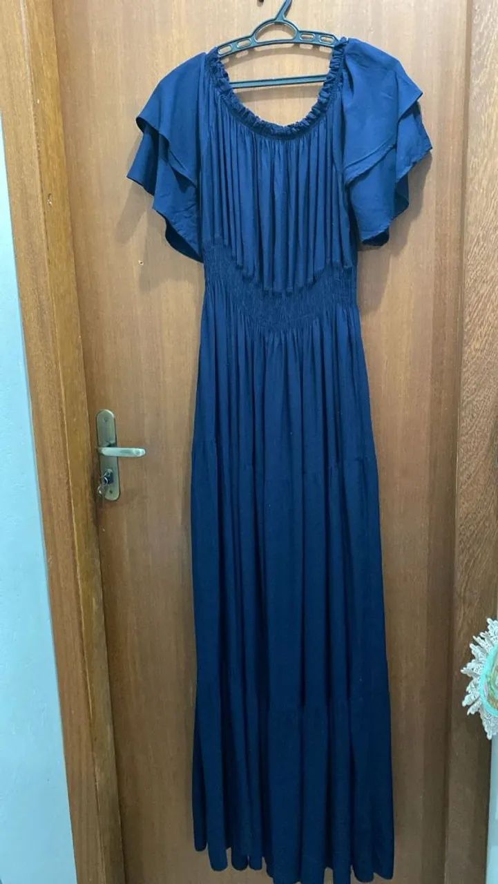 Vestido Pluszise | Tm. G2 | Azul Marinho