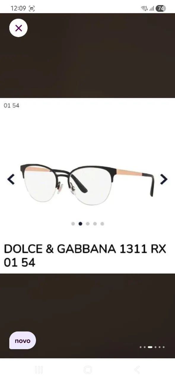 Óculos Dolce Gabbana original feminino - Foto 2