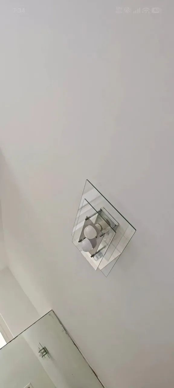 Lustre de vidro duplo  - Foto 2