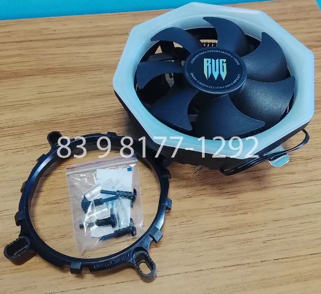 CPU Cooler Processador PRETO - Foto 4