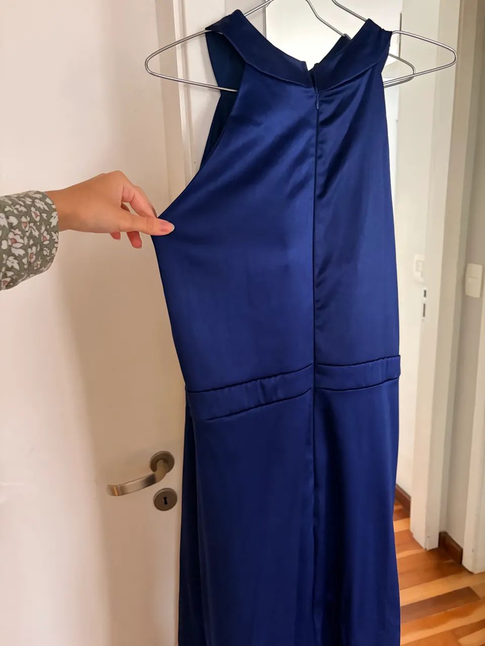 Vestido longo azul - Foto 4