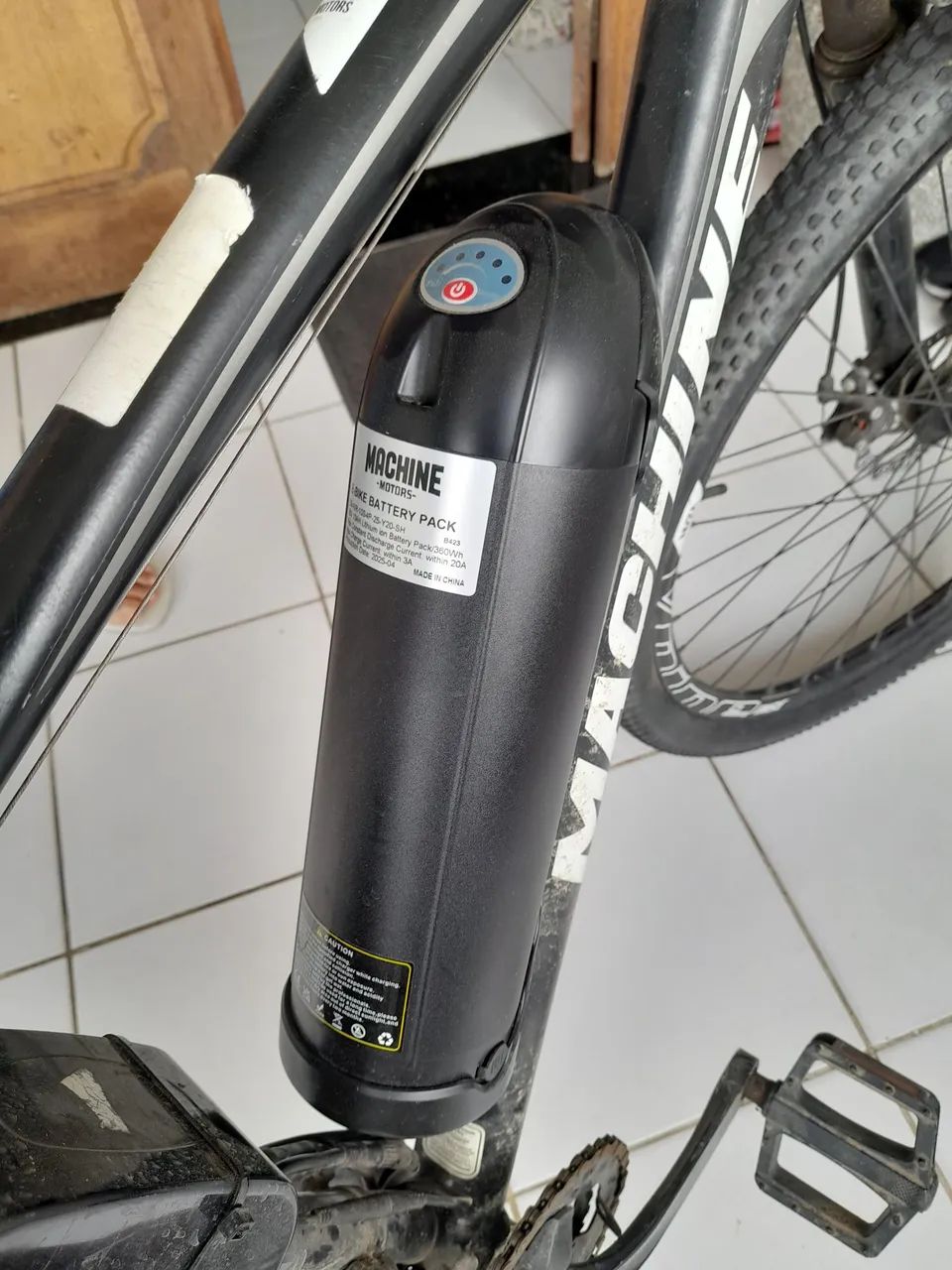 Bicicleta elétrica machine  - Foto 3