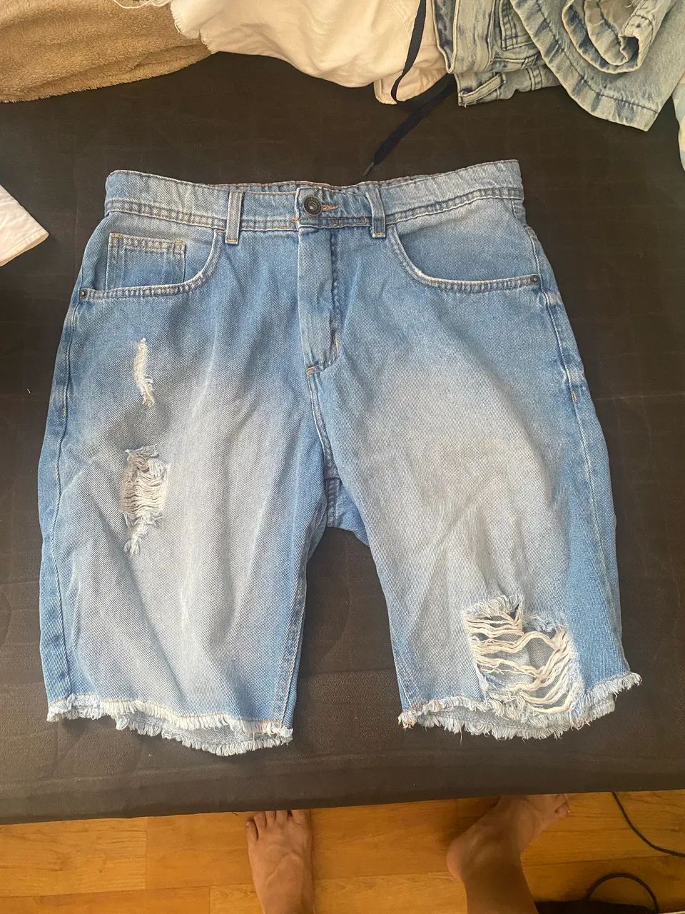 Short Jeans Rasgado - Original 