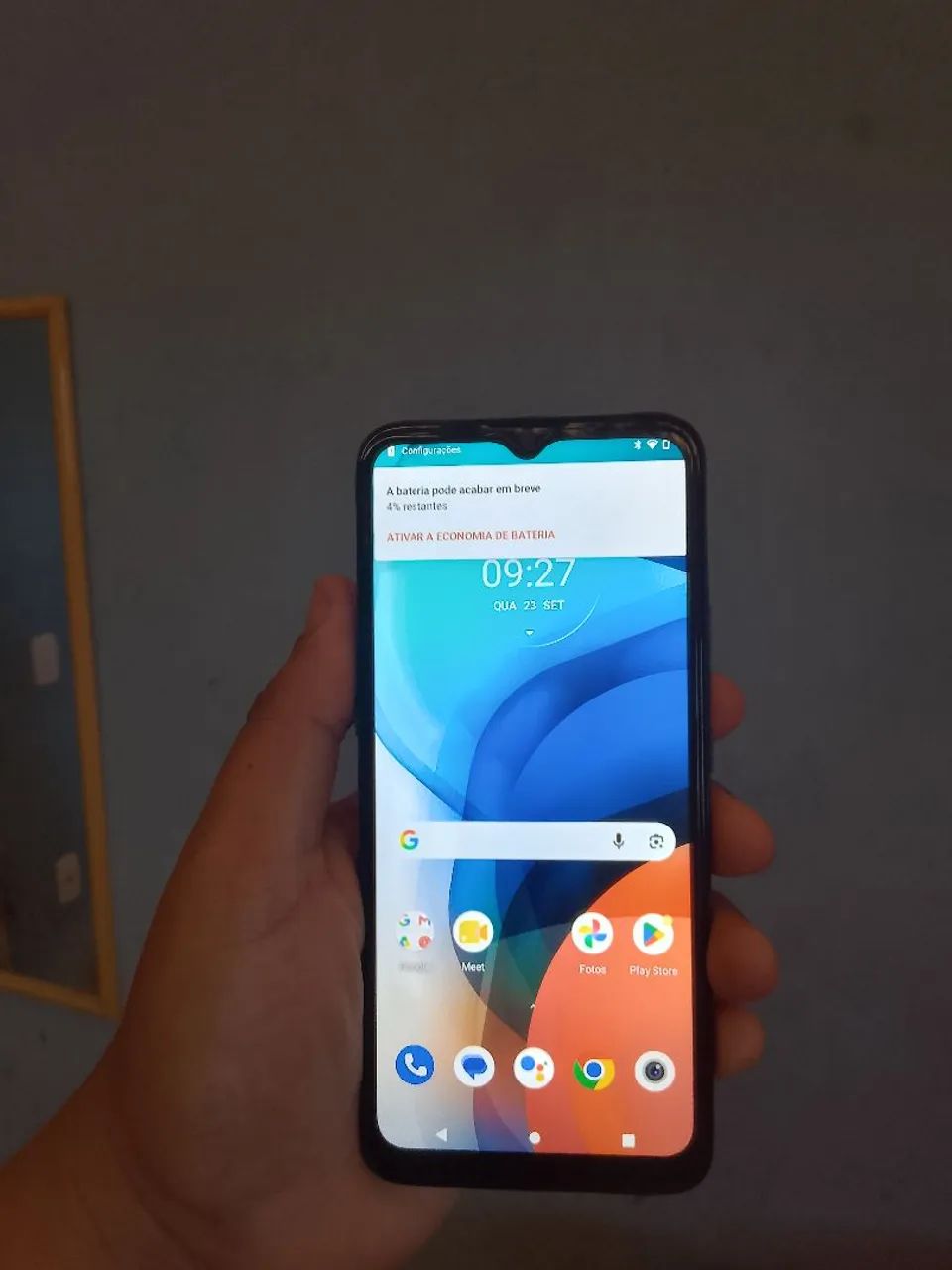 Moto e7 32 GB conservado película e capa de brinde!  - Foto 4
