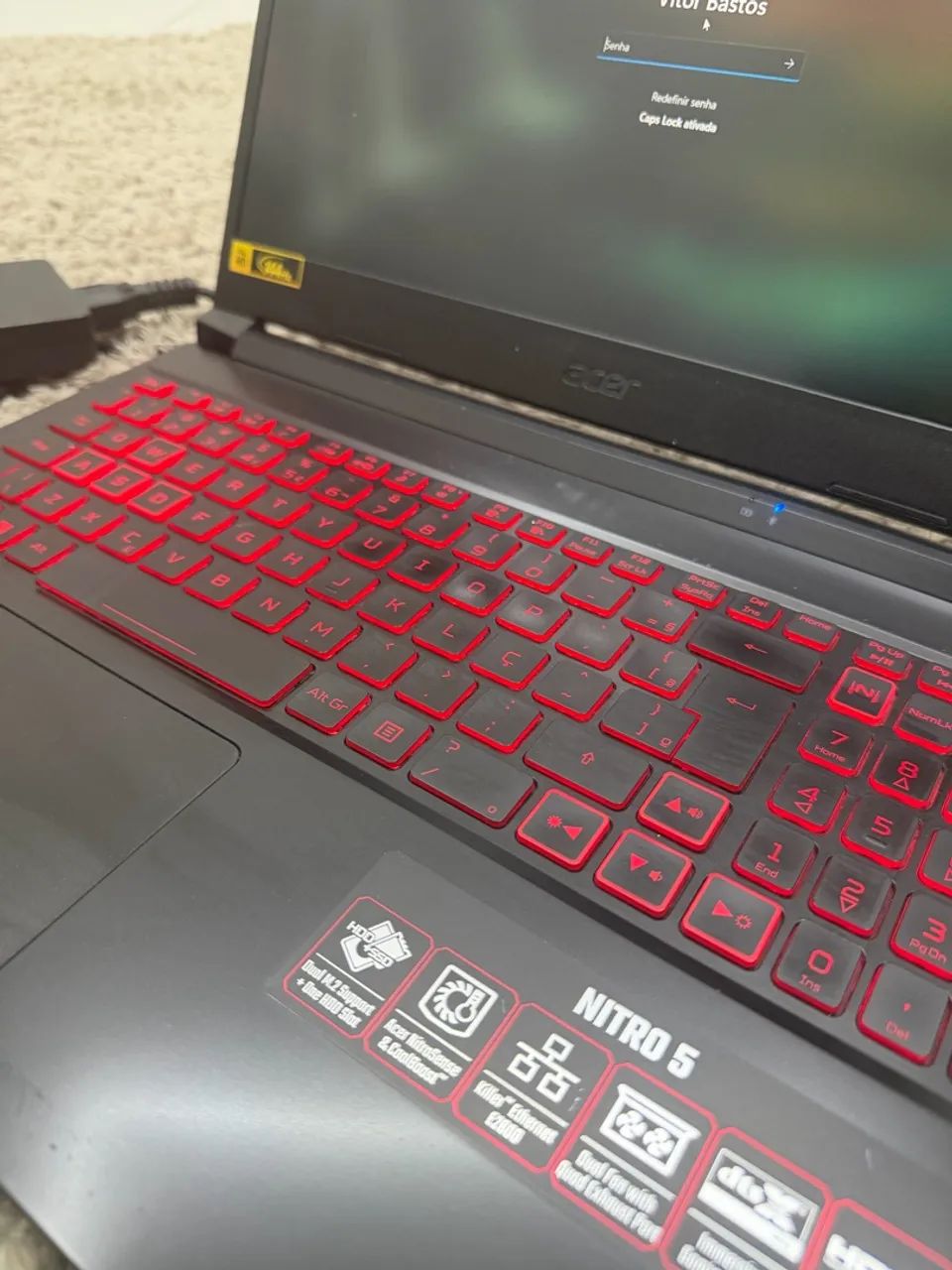 NOTEBOOK ACER NITRO 5 / TROCO EM MACBOOK 