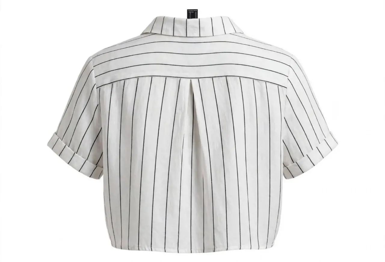Blusa listrada - Tamanho M  - Foto 2
