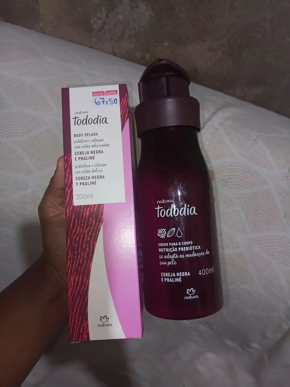 Kit natura , cereja negra