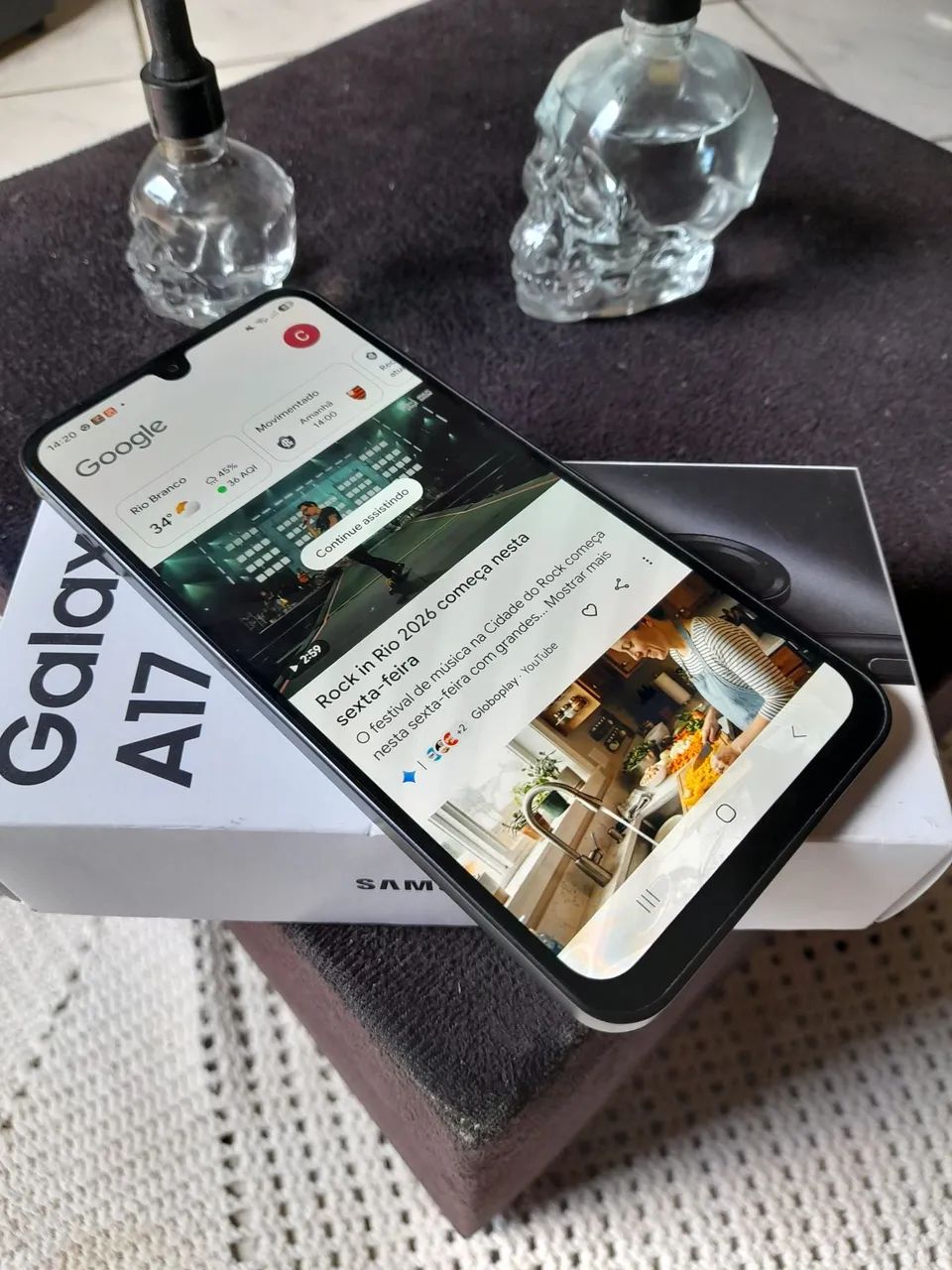 Samsung A17 128GB novo 