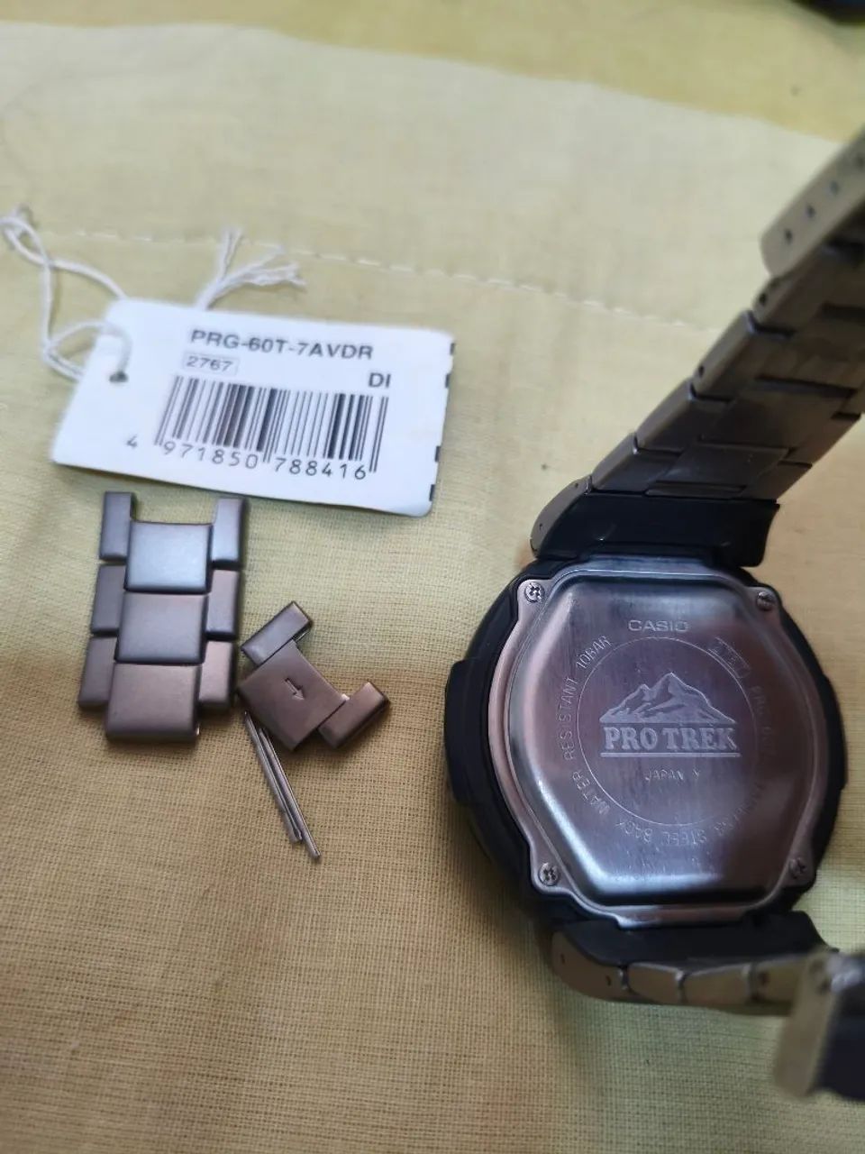 Relógio Casio Protrek prg 60T - Foto 3