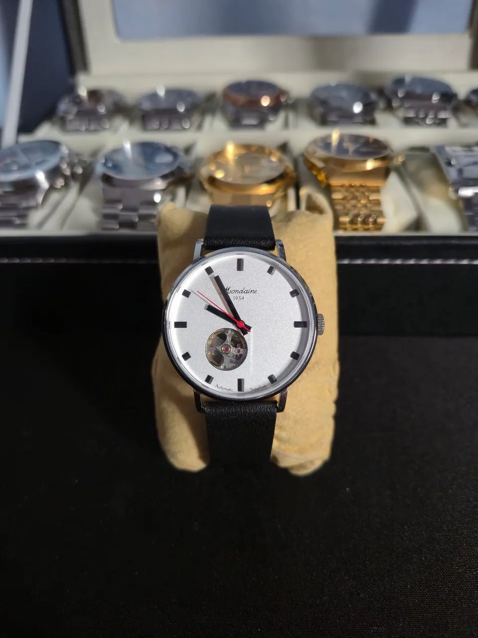 Mondaine automático open heart