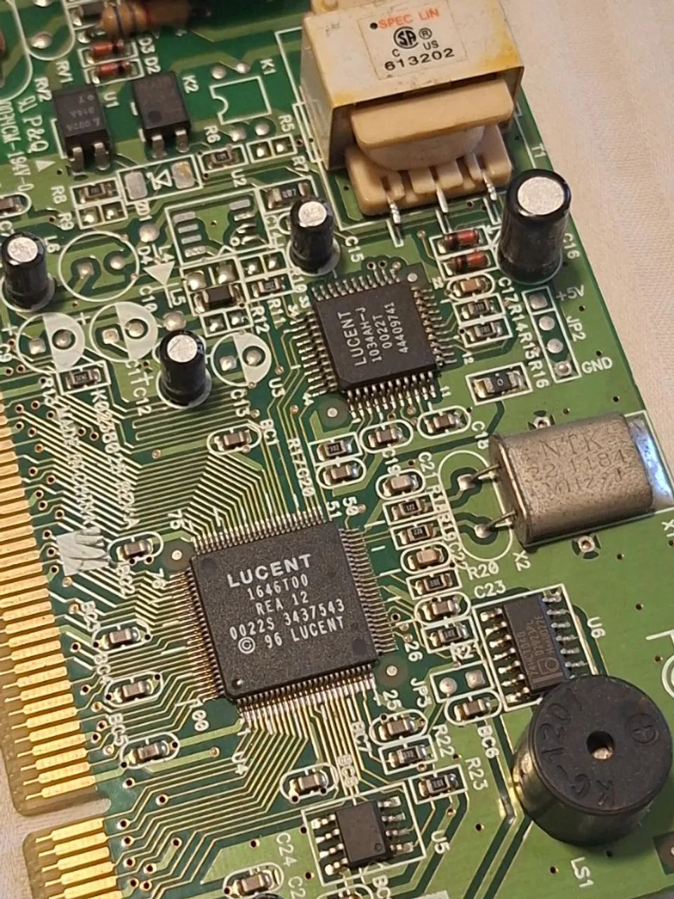 Placa de Fax-Modem PCI 56k Lucent - Foto 4