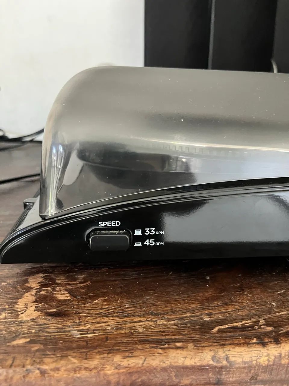Toca discos automático com USB