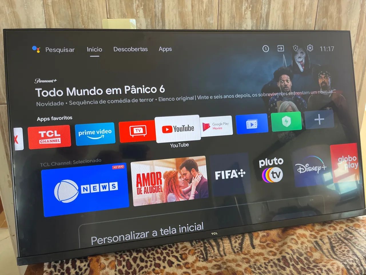 Smart tv TCL 43 4K pega todos os apps - Foto 3