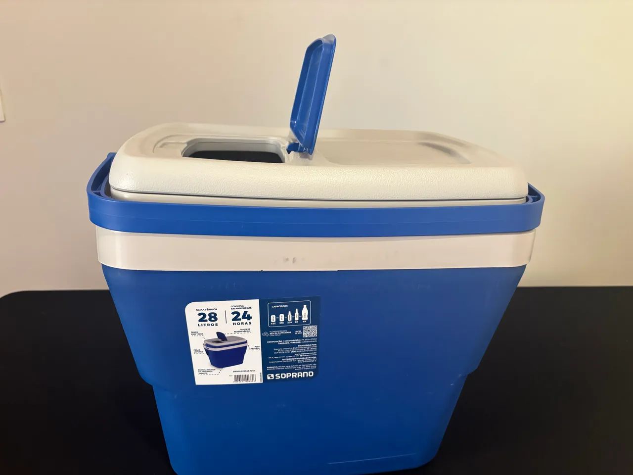 Caixa Térmica Nova 28 litros Cooler Conservador - Foto 5