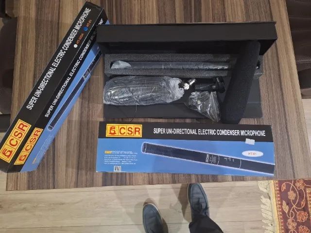 o2 microfones CSR HT81 SHOTGUN Condensador  - Foto 3