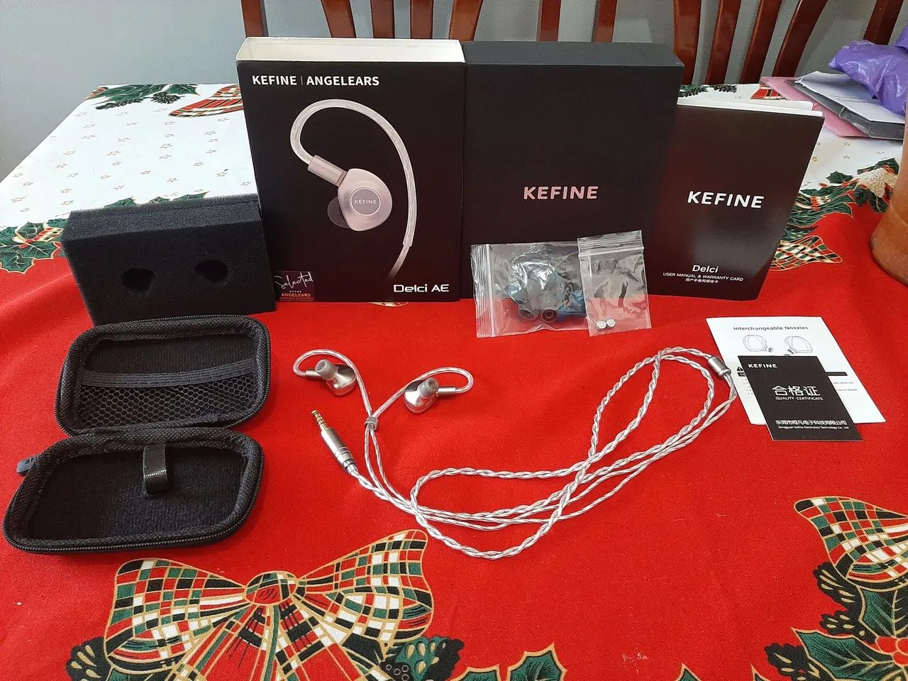 FONE IEM KEFINE DELCI AE 4.4mm (NOVO) - Foto 3