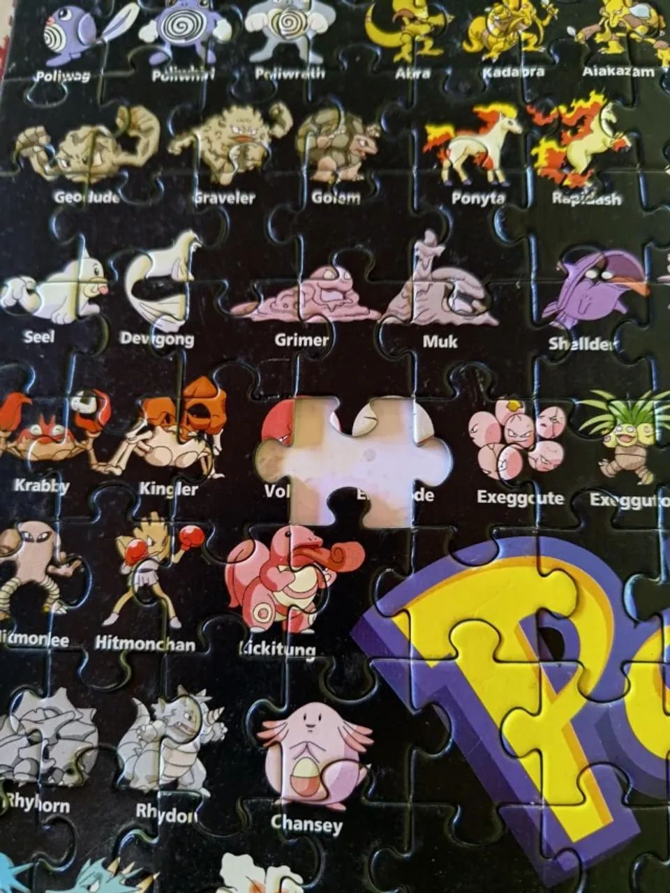 Quebra cabeça Pokémon Estrela antigo raríssimo 1999 - Foto 4