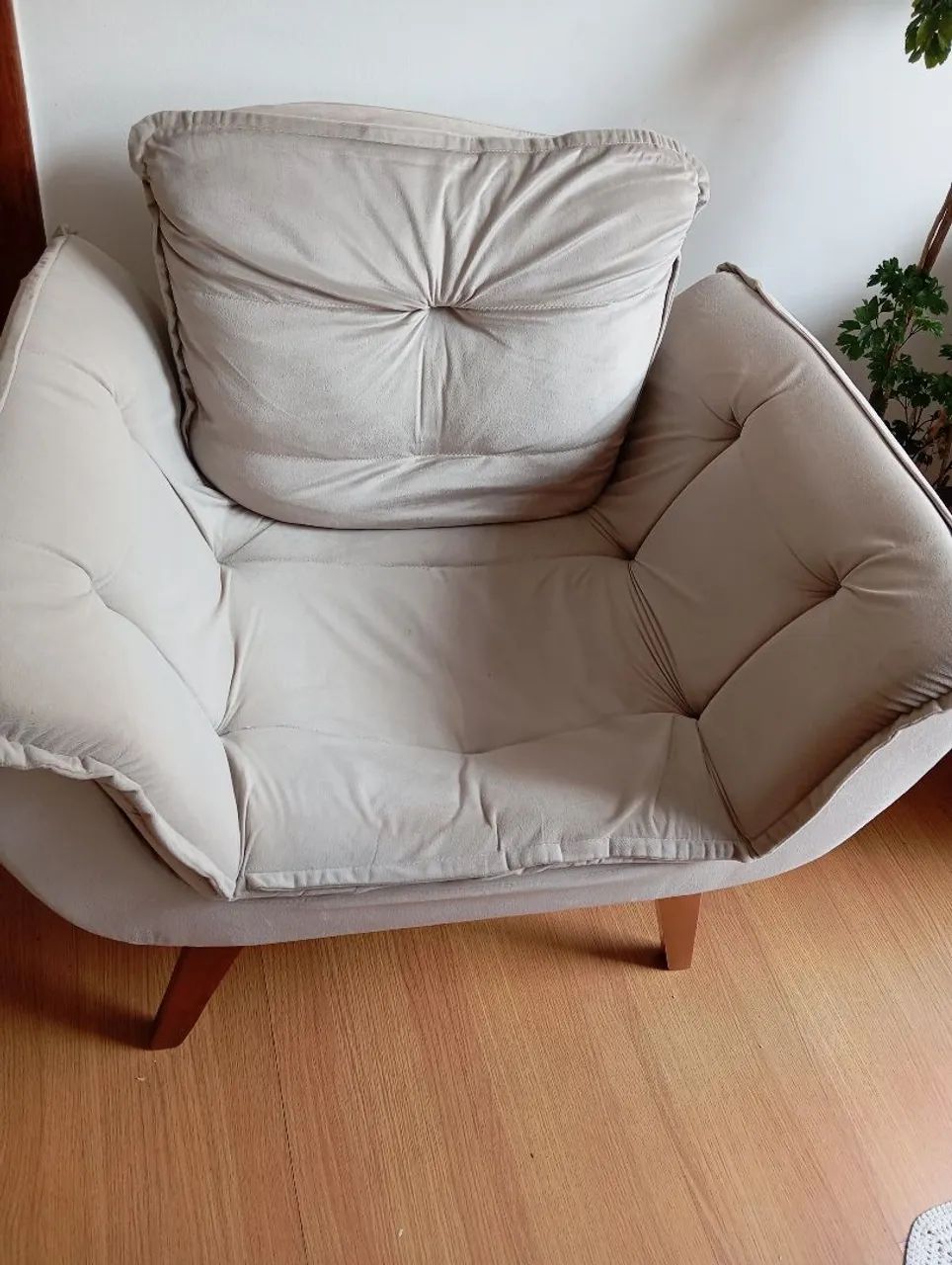 Poltronas tecido Suede  - Foto 2