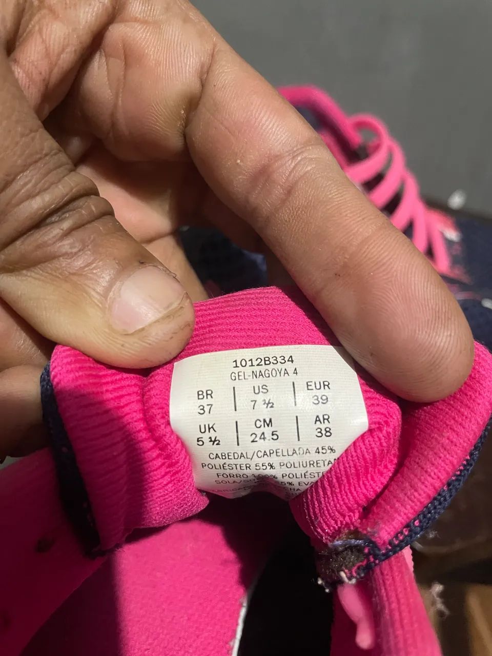 Tênis Asics Tamanho 37 - Foto 4