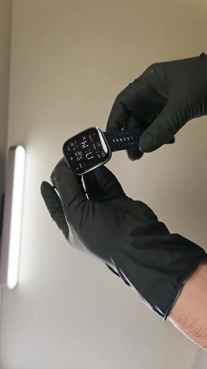 Smartwatch Amazfit Bip 6 AMOLED GPS Preto Com Caixa - Foto 3