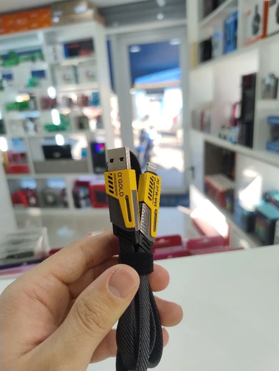 Cabo Turbo 65W USB-C Multifuncional 4 Em 1 - Foto 2