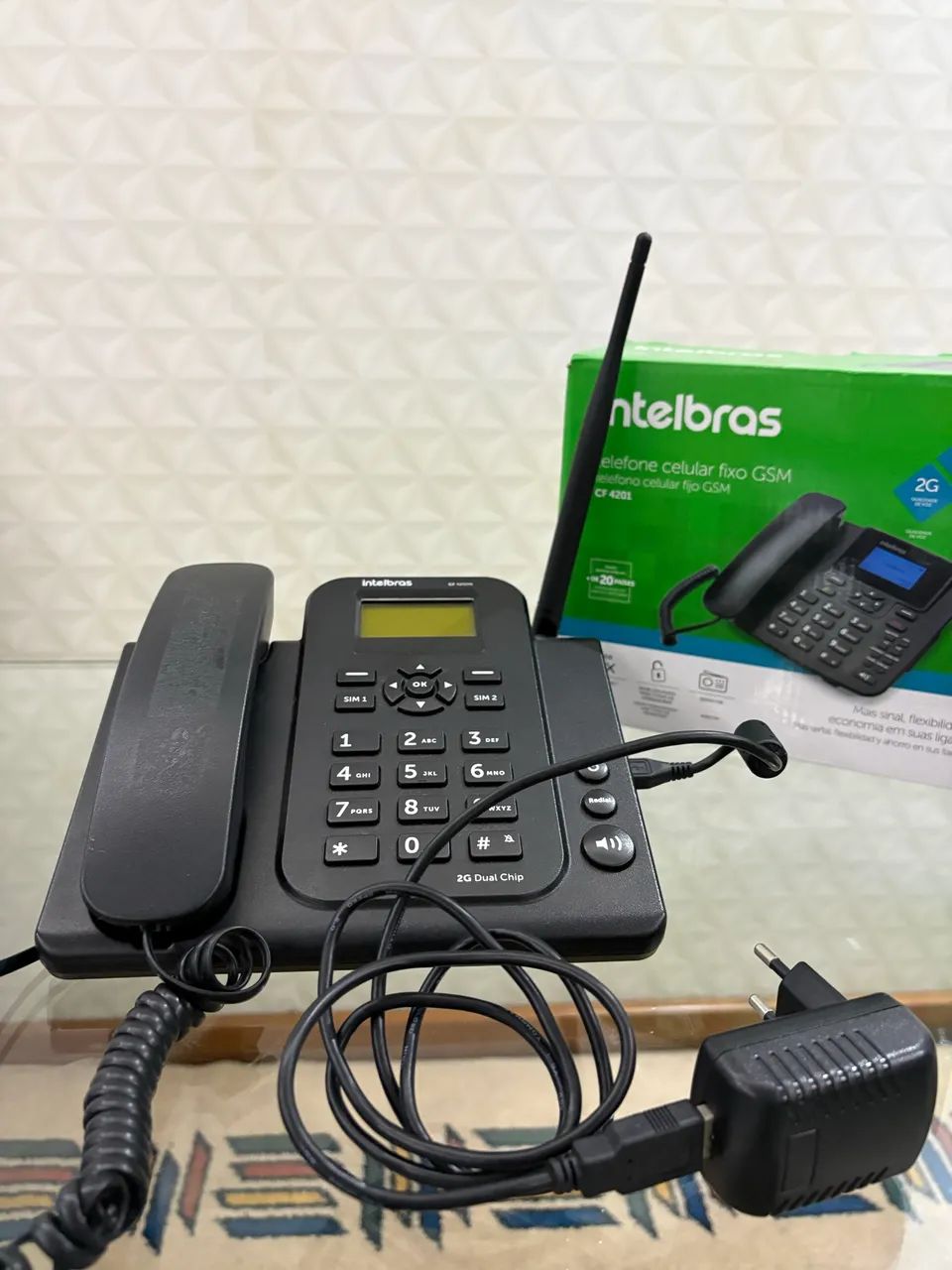 Telefone Celular Fixo Intelbras CF 4201 - Dual Chip - Foto 3
