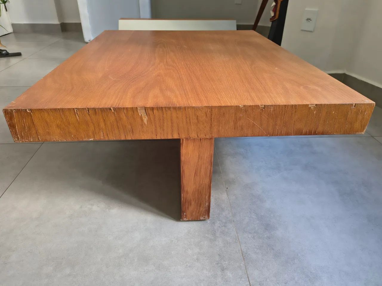 MESA DE MADEIRA MACIÇA/ DESIGN MODERNO - Foto 3