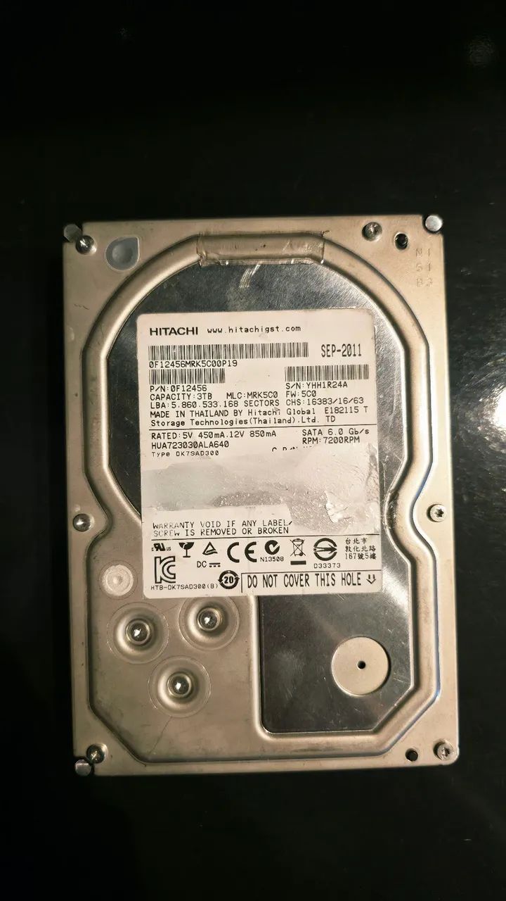 HD Hitachi 3TB