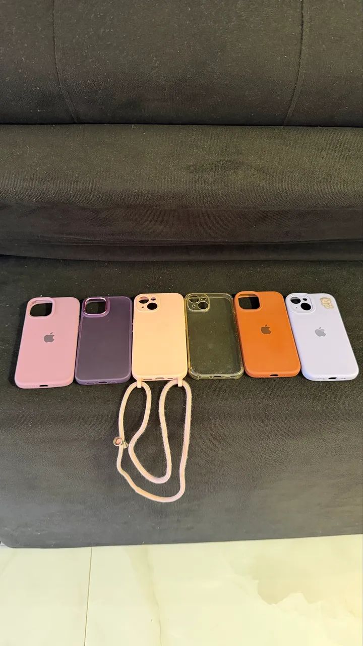 iPhone 15 128GB com película nova + capinhas - Foto 3
