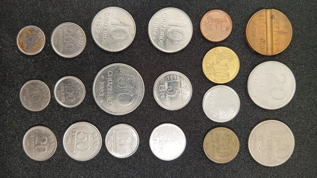 Moedas antigas - Foto 2