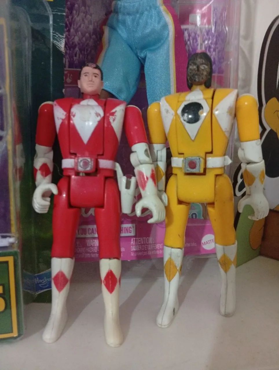 Lote bonecos Power Rangers antigos - Foto 4