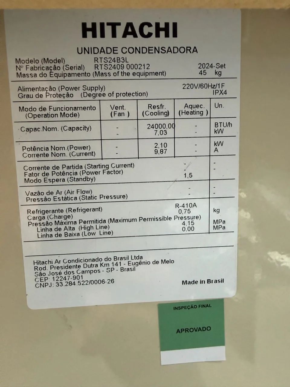 Condensadora de 24 mil btus nova - Foto 3