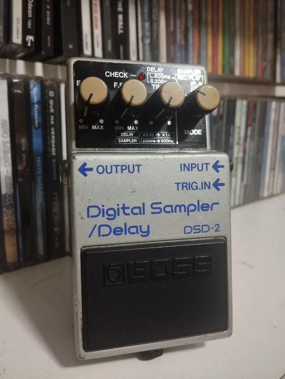 Pedal DSD-2 Boss Digital Sample Delay (Japonês) - Instrumentos