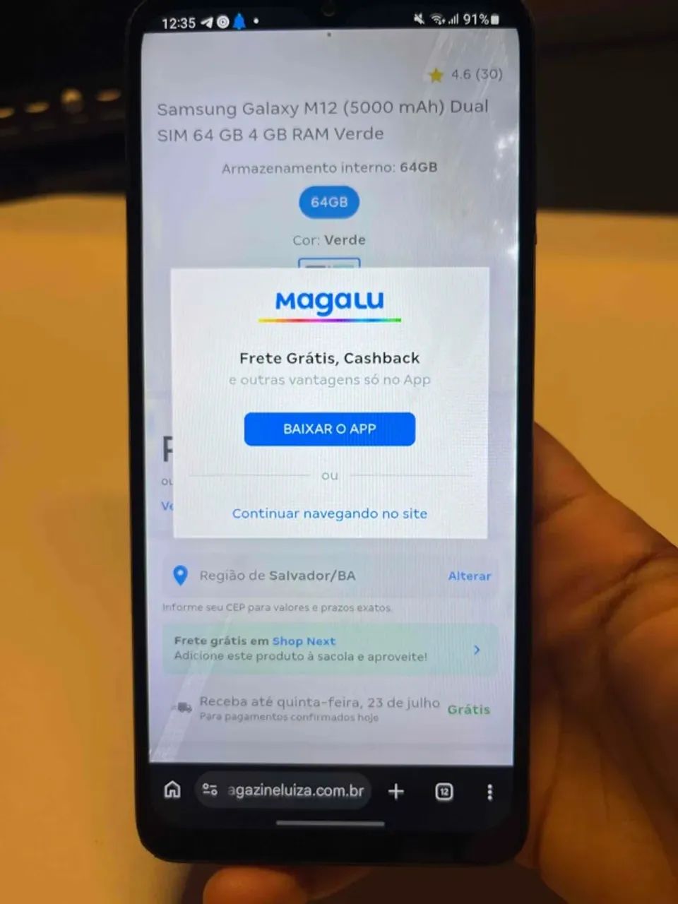 Celular Samsung M12 - Foto 5