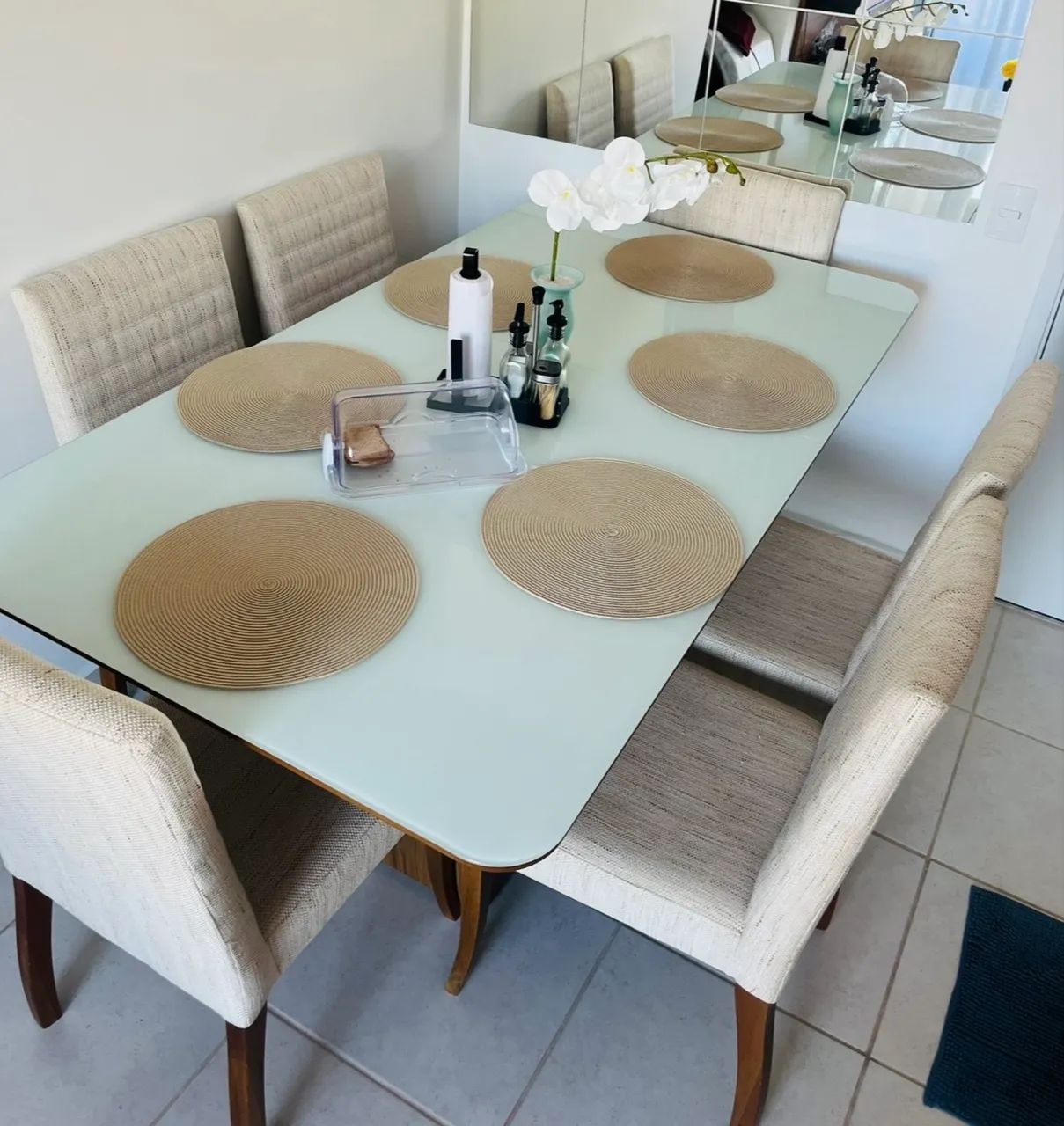 Mesa de jantar de com 6 Cadeiras - Foto 2