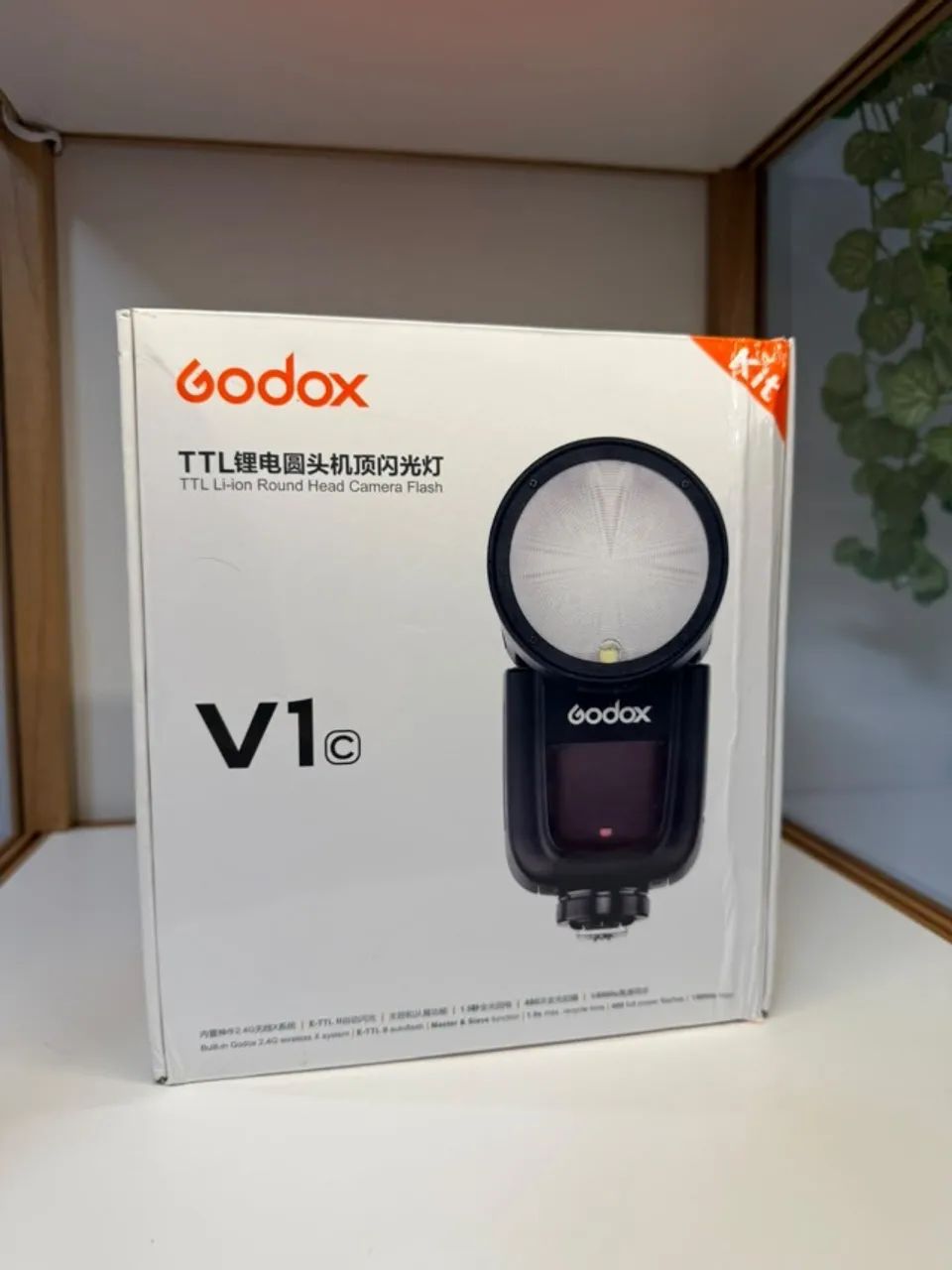 Flash Godox V1-C TTL + Disparador Godox X2T-C 