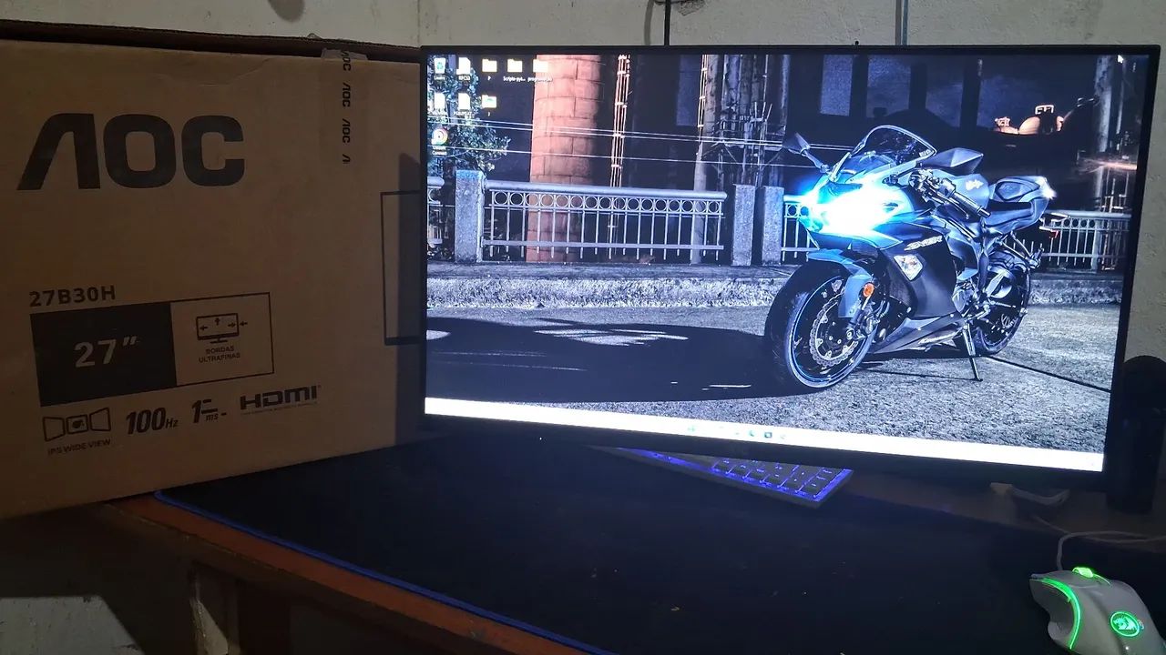 Monitor gamer AOC 27" 100hz 1ms - Foto 2