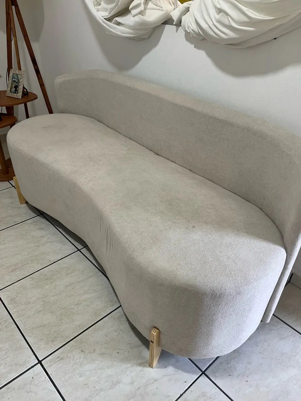 Sofa e poltrona orgânico 
