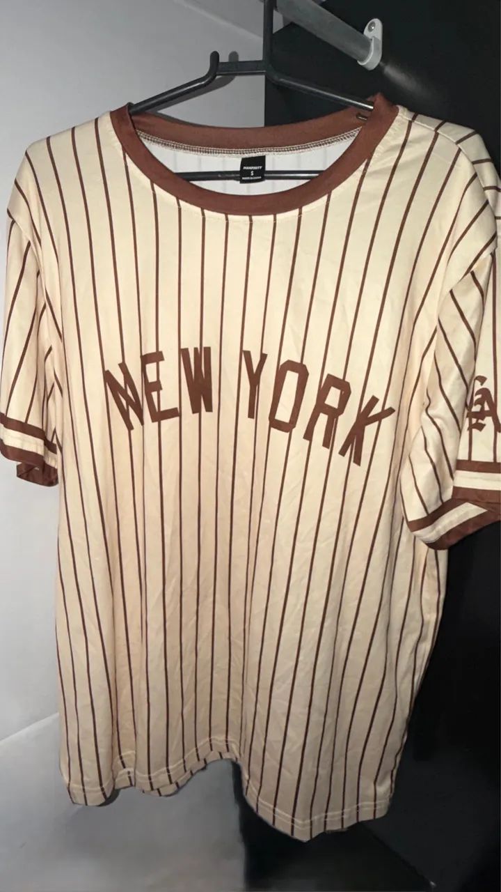 blusa shein listrada new york p