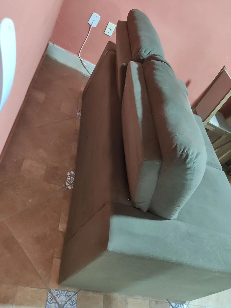 Sofá retrátil e reclinável 3 lugares  - Foto 4