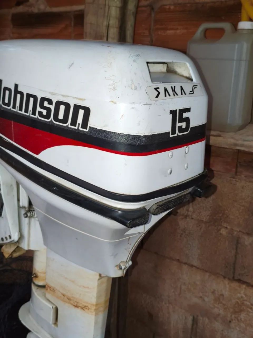Motor de popa Johnson 15 Hp - Foto 4